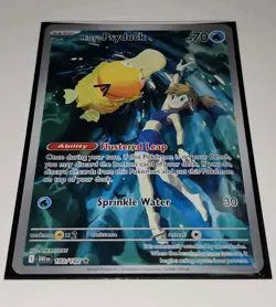 Pokemon Misty's Psyduck Illustration Rare Holo 193/182 Destined Rivals - Image 1