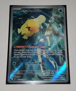 Pokemon Misty's Psyduck Illustration Rare Holo 193/182 Destined Rivals - Image 2