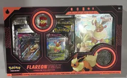 Pokemon Flareon VMAX Premium Collection | Sealed Box | Jumbo + Promos - Image 1