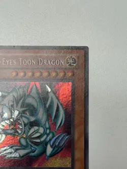 Blue-Eyes Toon Dragon MRL-000 Magic Ruler 1st Edition Secret Rare NA Print #6 - Image 2