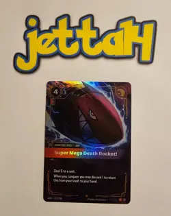 Riftbound: Origins Super Mega Death Rocket Epic 252/298 (English) Foil! - Image 5