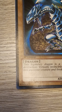 Blue-Eyes White Dragon - SDBE-EN001 - Ultra Rare Holo - Unlimited Edition LP - Image 4
