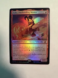 MTG Zuko, Firebending Master TLE 0127 M NM FOIL - Image 1