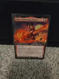 Zuko, Firebending Master (Extended Art) MTG: Avatar The Last Airbender - M 0200 - Image 1