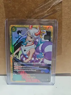 YAMATO OP01-121 Secret Rare SEC One Piece Card Game Romance Dawn English NM/M - Image 1