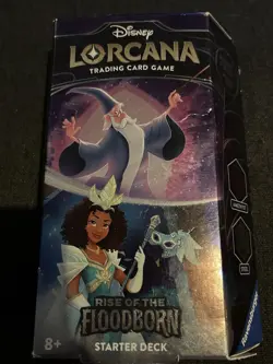 Disney Lorcana Rise of the Floodborn Starter Deck - Amethyst & Steel (New) - Image 3