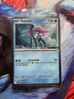 Suicune 026/094 Sealed Phantasmal Flames English Promo EBGames Pokemon TCG - Image 1