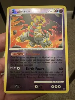 Pokemon TCG Giratina 9/127 Platinum Reverse Holo Rare Card - Image 2