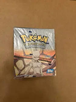 Topps 1999 Pokemon The First Movie Booster Box Pack of 36 Blue Logo - Sealed NEW - Image 4