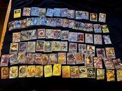 Pokemon TCG 100 Card Lot Foil Holo V GX EX Tag Team Pikachu Charizard Lapras - Image 1
