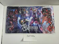 Gundam Card Game Accessory Set FIRST COMBAT [EVX-01] Mat/Box Only AX 2025 - Image 1