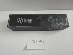 Gundam Card Game Accessory Set FIRST COMBAT [EVX-01] Mat/Box Only AX 2025 - Image 5