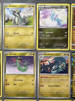 Pokemon Cards Lot Dragon Type Rare Holo Cyclizar Dragonair Freely Drakloak +more - Image 3