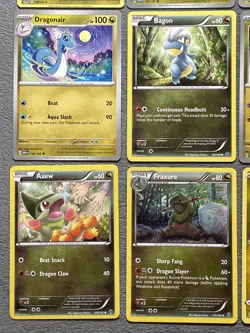 Pokemon Cards Lot Dragon Type Rare Holo Cyclizar Dragonair Freely Drakloak +more - Image 5