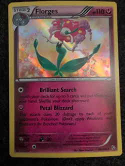 Florges 66/106 - Holo Rare - XY Flashfire 2014 - Pokemon Card TCG - LP - Image 1