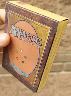 Limited ALPHA Starter DECK Magic MTG Pristine 1993 + Rulebook - EMPTY(no cards) - Image 2