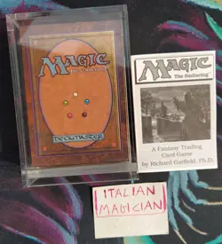 Limited ALPHA Starter DECK Magic MTG Pristine 1993 + Rulebook - EMPTY(no cards) - Image 4