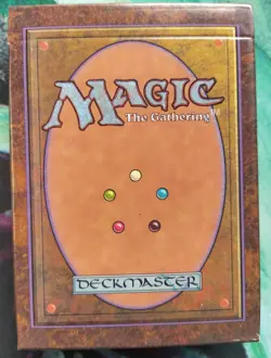 Limited ALPHA Starter DECK Magic MTG Pristine 1993 + Rulebook - EMPTY(no cards) - Image 5