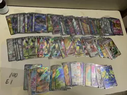 pokemon cards sr lots 100 s.Chinese e1 MR44 - Image 1