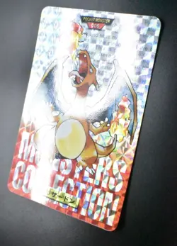 Charizard File No. 006 Carddass Vending Red 1996 Prism Pokemon Card - Image 4