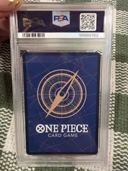 Signed PSA 10 One Piece CCG Nami PRB01 Japanese Manga Alt. Art OP01-016 Gem Mint - Image 2