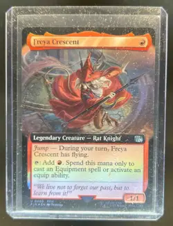 2025 Magic MTG Final Fantasy Freya Crescent EA Foil Uncommon #0460 - Image 1