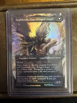 Sephiroth, Fabled SOLDIER NM (0317) (Borderless) Final Fantasy Foil Near Mint - Image 2