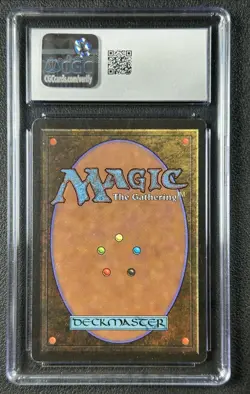 DEMONIC ATTORNEY CGC 6.5 1993 MAGIC: THE GATHERING MTG BETA LIMITED RARE 2062 - Image 2