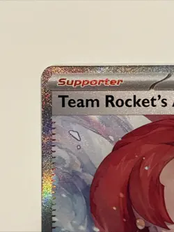 Pokemon Team Rockets Ariana Special Illustration Card 237/182 Destined Rivals NM - Image 2
