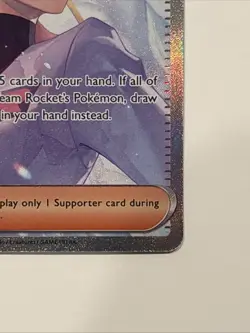 Pokemon Team Rockets Ariana Special Illustration Card 237/182 Destined Rivals NM - Image 4