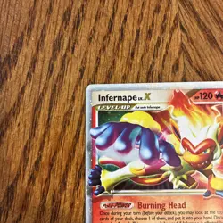Infernape Lv.X DP10 Black Star Promo Diamond and Pearl Holo Rare Pokemon Card - Image 2