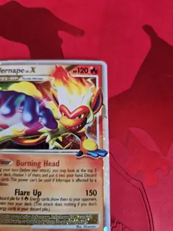 LP- Infernape LV.X Holo Promo DP10 Diamond & Pearl Black Star Pokemon Card - Image 5