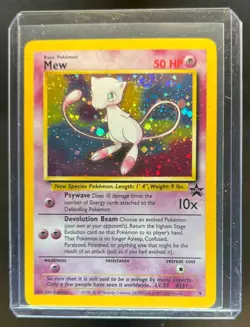 1999 Pokemon Wizards Black Star Promos Mew #9 - Image 1