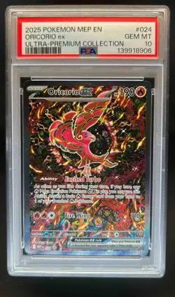 2025 Pokemon Black Star Promos Oricorio ex #024 PSA 10 - Image 1
