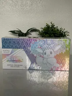 New Sealed Pokemon Tcg Prismatic Evolutions Super Premium Collection Box SPC UPC - Image 1