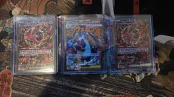 2025 Pokemon Mega Charizard X EX 023 and Oricorio EX 024 UPC PROMO SET - Image 1