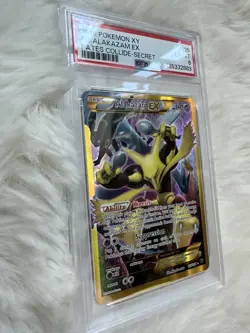 2016 Pokemon XY, FA Alakazam EX # 125 Fates Collide -Secret PSA 6 Slab - Image 2
