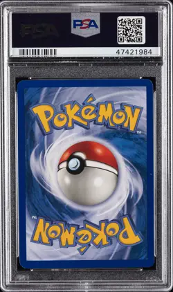 2002 POKEMON EXPEDITION #89 POLIWHIRL-REVERSE FOIL PSA 8 - Image 2