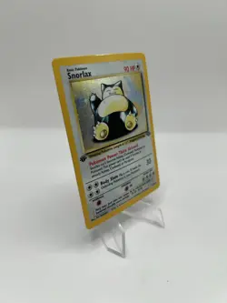 Pokemon TCG Snorlax 11/64 Jungle 1st Edition Rare Holo - MP - Image 3