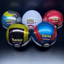 1x Pokemon TCG PokeBall Tin Brand New Factory Sealed [Ball Variety Will Vary] - Image 1