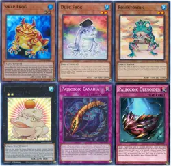 Yugioh Paleozoic 2024 Deck Toadally Awesome Swap Frog Roninton Dinomischus Dupe - Image 1