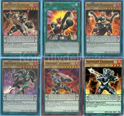 Igknight Complete Deck - Igknight Templar - Igknight Crusader - 47 Cards -Yugioh - Image 1