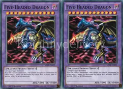 Fusion Deck - Fusion's Gate - Five-Headed - Dragon's Mirror- 44 Cards Yugioh NM - Image 1