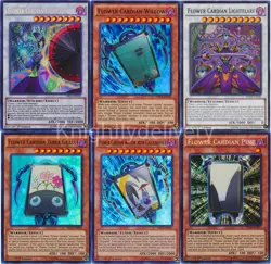Flower Cardian Complete Deck - Pine - Lightshower- 43 Cards - NM - Yugioh - NM - Image 1