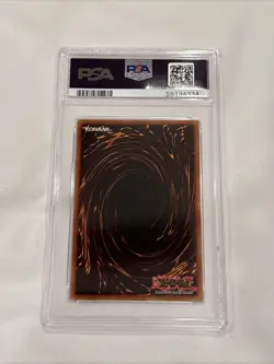 2002 Yu-Gi-Oh Collector's Tins BLUE-EYES WHITE DRAGON BPT-003 Secret Rare PSA 9 - Image 2