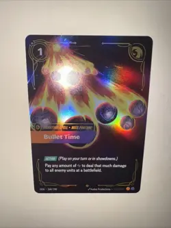 Bullet Time OGN 268/298 Epic Riftbound League of Legends TCG CCG Card Game Eng - Image 5
