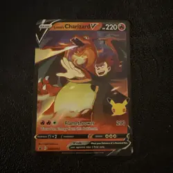 Pokemon TCG Lance's Charizard v SWSH133 Promo Card Near Mint Condition - Image 1