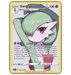 Beautiful Waifu Card - Goddess ACG Custom DIY Fan Art Card - Image 1