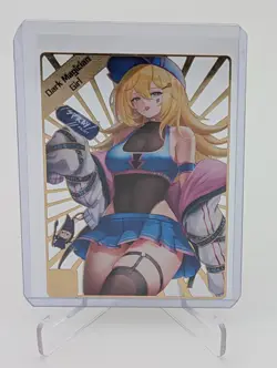 Dark Magician Girl DMG - YuGiOh Waifu Gold Metal Card Goddess Story Doujin Anime - Image 3