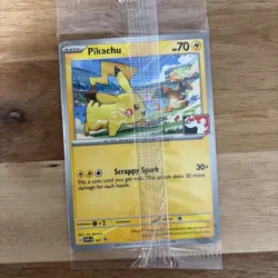 NM Pikachu SVP101 Black Star Promo Play League Pokemon Card TCG SEALED - Image 3